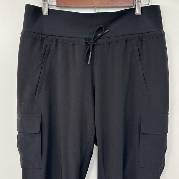 Athleta Sutton Jogger Black Cargo Size 10 Tall - Picture 7 of 11